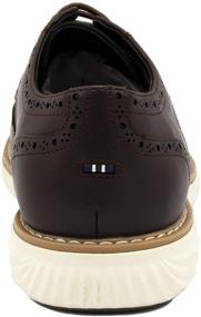 img 2 attached to Nautica Oxford Fashion Sneaker Wingdeck 2 Tan 8: Stylish and Versatile Footwear for Men