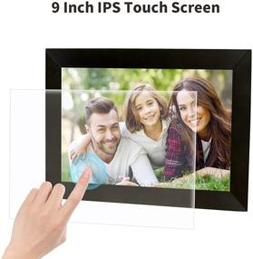 img 1 attached to 🖼️ AEEZO WiFi Digital Picture Frame: Transform Memories with Smart Cloud Sharing, IPS Touch Screen, and 16GB Storage