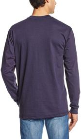 img 1 attached to Carhartt Resistant Cotton Sleeve Henley Men's Clothing