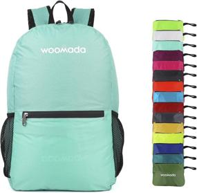 img 4 attached to WOOMADA Ultra Lightweight Packable Backpack Outdoor Recreation in Camping & Hiking