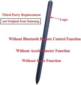 img 2 attached to 🖊️ Ubrokeifixit Tab S7,Tab S7 Plus Touch Pen Replacement for Samsung Galaxy Tab S7 11&quot;,Tab S7 Plus 12.4&quot; - Non-Bluetooth Stylus Pen with Tips/Nibs (S7&amp;S7+/Black)