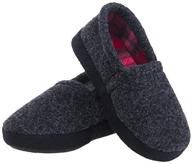 cozy comfort: kids boy's slippers with memory foam & non-slip sole – perfect for indoor & outdoor use! logo