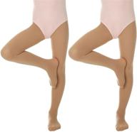 шелковые носочки для девочек ultra soft ballet с штанишками (2 пары) для профессиональных танцевальных выступлений логотип