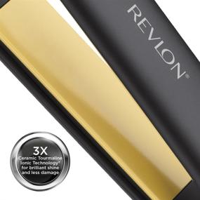 img 2 attached to Revlon Perfect Straight Brilliance Ceramic Hair Care