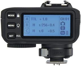 img 3 attached to 🔥 Godox X2T-N TTL Wireless Flash Trigger: Enhanced Connectivity, High-Speed Sync, Improved Controls