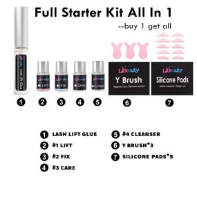 img 2 attached to Libeauty Fast Lash Lift Kit with Strong Glue - Eyelash Lift and Brow Lamination Kit for Long-lasting Results