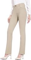 👖 baleaf women's yoga dress pants: versatile stretchy working slacks with pockets логотип