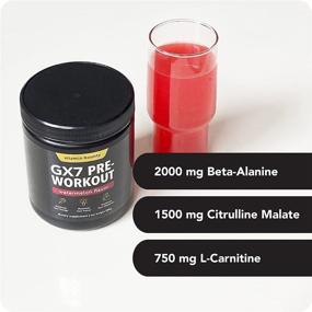 img 2 attached to 🍉 Vitamin Bounty Gx7 Sugar Free Pre Workout: Watermelon Flavor, 30 Servings for Men & Women