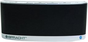 img 3 attached to 🔊 Spracht BluNote 2.0 Portable Speaker: 10-Watt Wireless Bluetooth Speaker for Music and Voice in Black