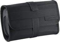 🧳 briggs & riley baseline-compact toiletry kit: sleek black design, perfect for on-the-go logo