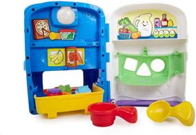 img 2 attached to 🍳 Fisher-Price Laugh and Learn Interactive Kitchen - Amazon Exclusive