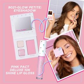 img 1 attached to 👧 Petite 'n Pretty - Amazon Exclusive Glow Basics Makeup Starter Gift Set: Non Toxic, Natural Makeup Kit for Kids, Children, Tweens and Teens, Made in the USA