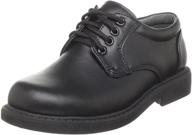 josmo 8423 school brown toddler boys' shoes: stylish and comfortable footwear for little boys logo