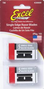 img 2 attached to ✂️ Excel Blades Single Edge Scraper Blades - Replacement Razor Blades, Pack of 10