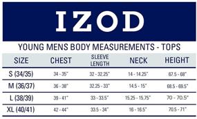 img 1 attached to IZOD Униформа Young Sleeve Pique