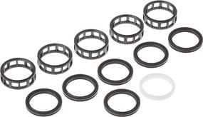 img 1 attached to 🔧 Fleck Upper Piston Seal & Spacer Replacement Set - Genuine Part# 60121 for Fleck 2510, 2700, 2750, & 2900 Models