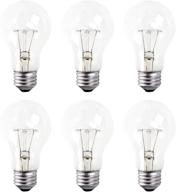 🔆 ultimate durability: a19 clear incandescent rough service light bulb engineered for longevity logo