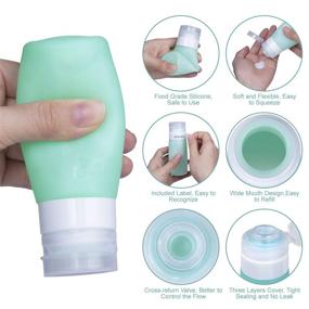 img 3 attached to 🥤 Leakproof Squeezable Containers: Gospire Accessories for Hassle-Free Storage!