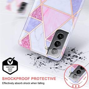 img 2 attached to COANJIUO Shockproof Anti Scratch Geometric Protective