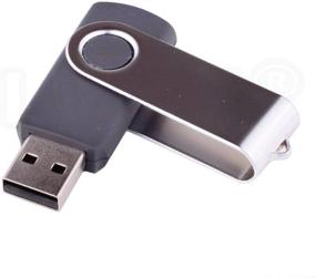 img 2 attached to 🔌 LHN (Упаковка из 10 штук) - Флеш-накопитель Swivel USB на 1 ГБ: Быстрый USB 2.0 флеш-накопитель (9 цветов) - Покупайте оптом и экономьте сейчас!