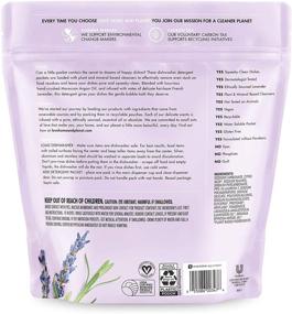 img 3 attached to 🌿 Love Home and Planet Lavender & Argan Oil Dishwasher Detergent Packets - 38 Count, Pack of 2