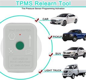 img 2 attached to 🚘 JDIAG Инструмент для сенсора TPMS: F150 Авто сброс & Программирование TPMS с обучением по контролю давления в шинах (TPMS-19 / 8C2Z-1A203-A)