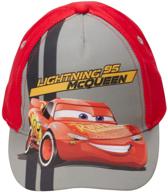 аксессуары для бейсбола с персонажем диснея lightning mcqueen, детские шапки и кепки логотип