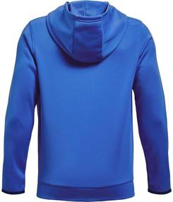 img 1 attached to 🔥 Stay Warm and Stylish with Under Armour Boys Fleece Hoodie