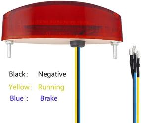 img 1 attached to Evomosa Universal Motorcycle Davidson Kawasaki Lights & Lighting Accessories