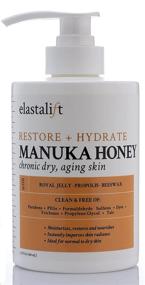 img 3 attached to Elastalift Manuka Honey Anti-Wrinkle Cream: Restore, Rehydrate, and Radiate with Royal Jelly, Propolis, Beeswax – Clean Beauty Solution, 15 Fl Oz