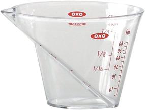 img 4 attached to Angled Measuring Cup by OXO Good Grips - Mini Size for Enhanced Searchability