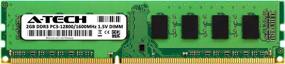 img 3 attached to 💻 A-Tech 2GB DDR3 1600MHz PC3-12800 Desktop RAM Module: Non-ECC Unbuffered DIMM 1.5V 240-Pin Memory Upgrade Stick