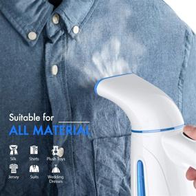 img 2 attached to 👕 Efficient and Portable OGHom Clothes Steamer: Handheld Garment Steamer with 240ml Capacity for Wrinkle-Free Clothes