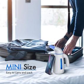 img 1 attached to 👕 Efficient and Portable OGHom Clothes Steamer: Handheld Garment Steamer with 240ml Capacity for Wrinkle-Free Clothes