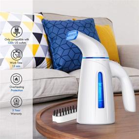 img 3 attached to 👕 Efficient and Portable OGHom Clothes Steamer: Handheld Garment Steamer with 240ml Capacity for Wrinkle-Free Clothes