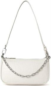 img 4 attached to WESTBRONCO Shoulder Classic Clutch Handbags
