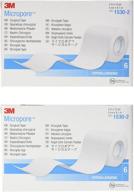 medical tape microporetm: 2 inch x 10 yards, 6 per box - best quality for healthcare professionals логотип