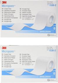 img 2 attached to Medical Tape MicroporeTM: 2 Inch X 10 Yards, 6 Per Box - Best Quality for Healthcare Professionals