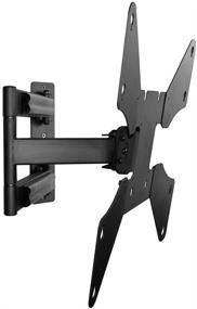 img 3 attached to 📺 Monoprice Titan Series Tilt TV Wall Mount Bracket 32-46in | 125lbs Max Weight | 3.2-24.0in Extension | VESA 400x400 | Black