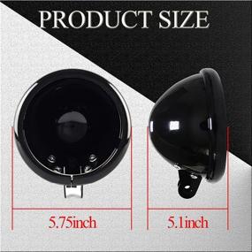 img 1 attached to 🏍️ Enhance Your Ride with SKUNTUGUANG Motorcycle Headlight Housing Davidson