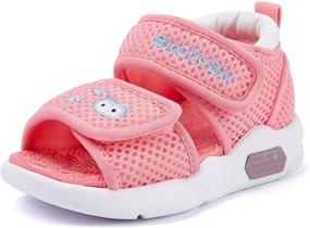 img 4 attached to BMCiTYBM Infant Sandals Toddler Non Slip Boys' Shoes : Sandals