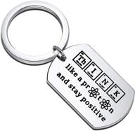 gzrlyf keychain positive chemistry graduates logo