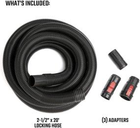 img 2 attached to CRAFTSMAN 2.5 in. x 20 ft. POS-I-LOCK Wet Dry Shop Vacuum Hose Kit - CMXZVBE38759