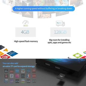 img 3 attached to T95 Android 10.0 TV Box - 4GB RAM, 128GB ROM, H616 Quad-Core CPU, Dual Band 2.4G/5G WiFi, HD 3D/6K Support, H2.65