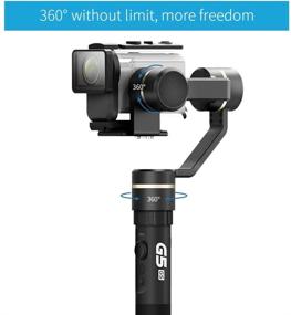 img 2 attached to 🎥 G5GS FeiyuTech Handheld 3-Axis Stabilizer Gimbal: Perfect for Sony X3000, HDR-AS300, AS50R & AS100V Comcoder Action Cameras