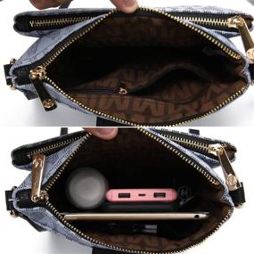 img 2 attached to Stylish Crossbody Fashion Satchel: A Flawless Fusion of Women's Handbags, Wallets, and Crossbody Bags