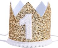 👑 wawoo glitter crown 1st birthday event & party supplies for children's parties logo