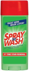 img 1 attached to 💪 Powerful Pre-Treat Stain Stick for Laundry - 4 Pack (3 oz each) of Spray 'n Wash