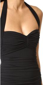 img 1 attached to Norma Kamali Womens One Piece Swimsuit Women's Clothing