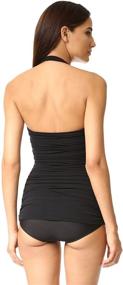 img 3 attached to Norma Kamali Womens One Piece Swimsuit Women's Clothing